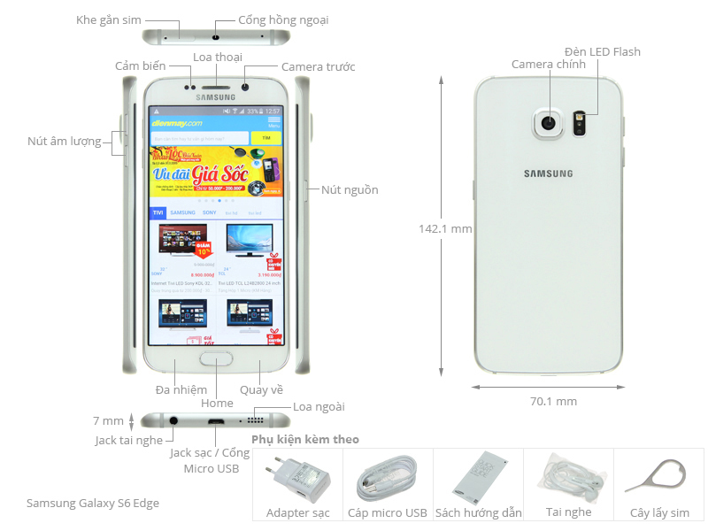 Samsung Galaxy S6 Edge 32GB