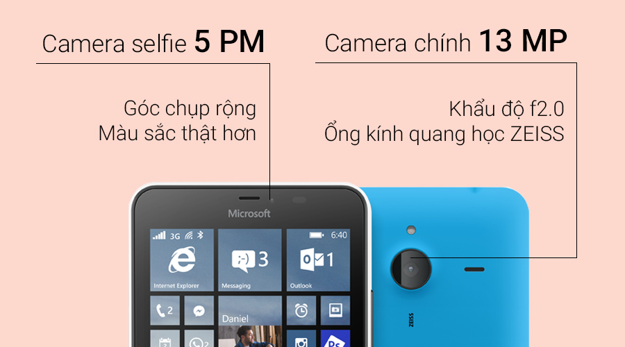 Điện thoại Microsoft Lumia 640 XL