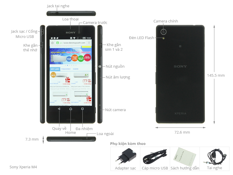 Sony Xperia M4 Aqua Dual