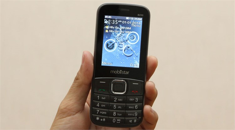 Điện thoại Mobiistar B233 Màu Xám