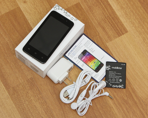 Bộ sản phẩm gồm: Hộp, Pin, Tai nghe, Sách hướng dẫn