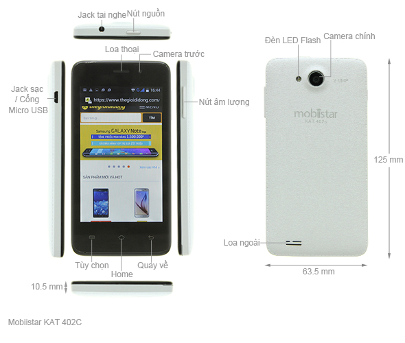Mobiistar KAT 402C