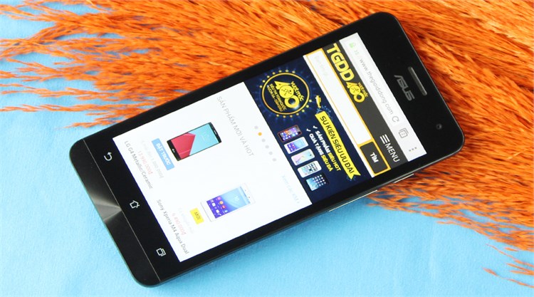 Điện thoại Asus Zenfone 5 (CPU-1.2GHz) Màu Đen