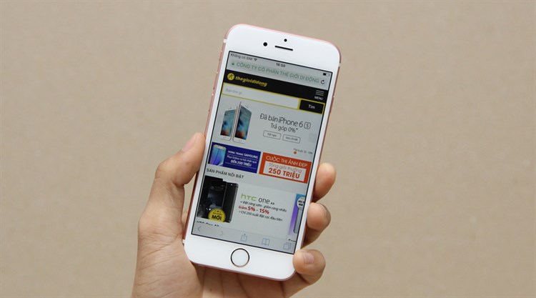 Điện thoại iPhone 6s 16GB Màu Vàng Hồng