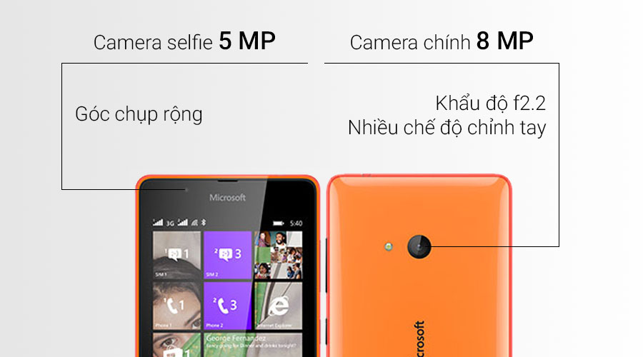 Điện thoại Microsoft Lumia 540