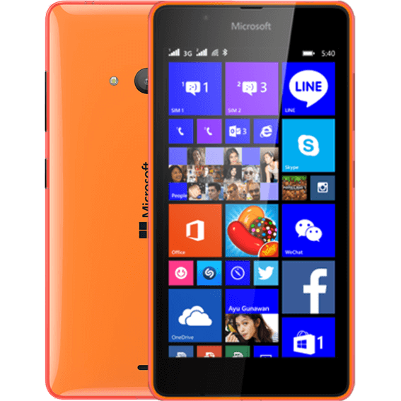 Điện thoại Microsoft Lumia 540 Màu Cam