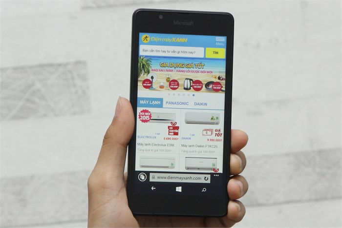 Điện thoại Microsoft Lumia 540 Màu Đen