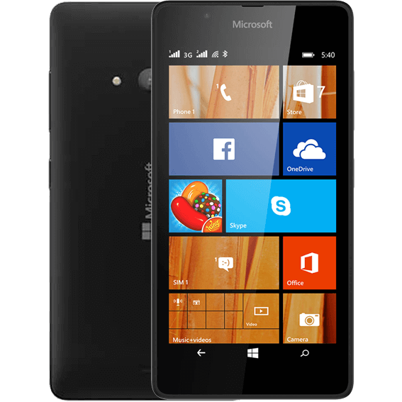 Điện thoại Microsoft Lumia 540 Màu Đen