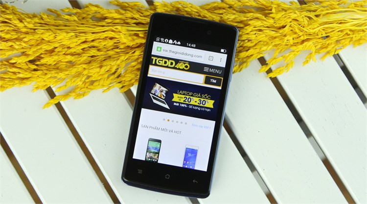 Điện thoại OPPO Joy Plus R1011 Màu Xanh Dương