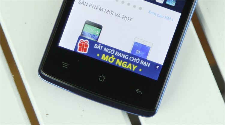 Điện thoại OPPO Joy Plus R1011 Màu Xanh Dương