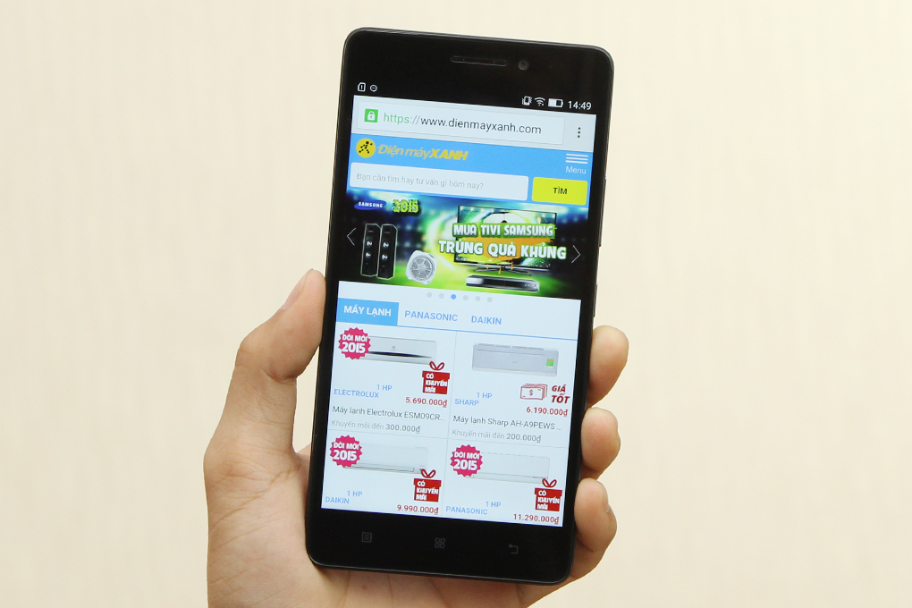 Điện thoại Lenovo A7000