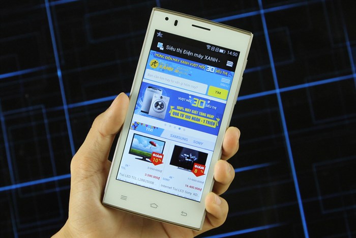 Điện thoại Mobiistar LAI Z Màu Vàng đồng