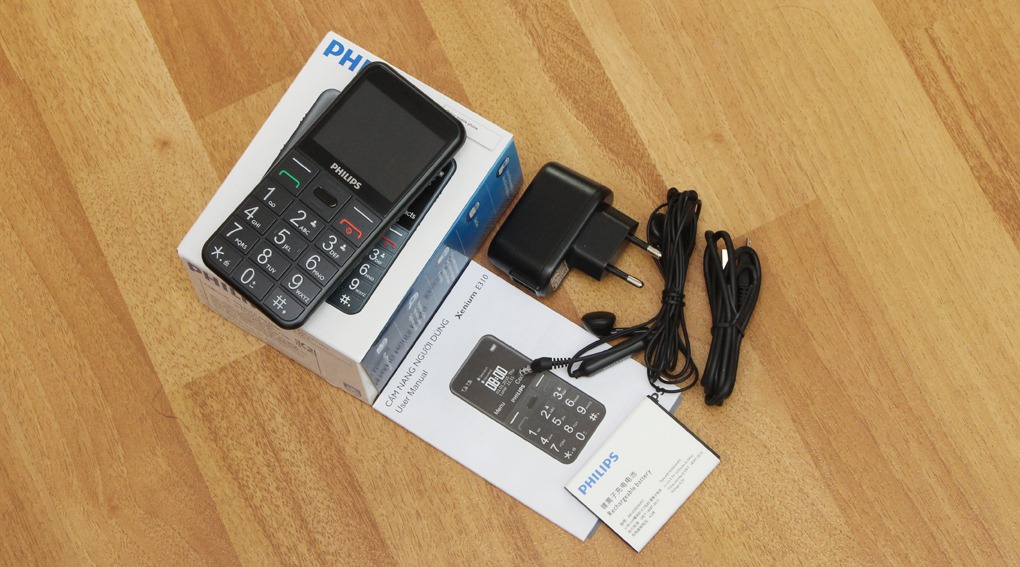 Bộ sản phẩm gồm: Hộp, Pin, Sạc, Tai nghe, Sách hướng dẫn