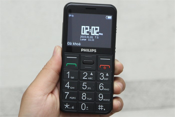 Điện thoại Philips E310 Màu Xám