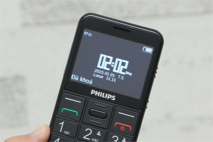 Điện thoại Philips E310 Màu Xám