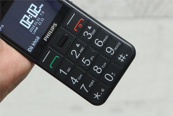 Điện thoại Philips E310 Màu Xám