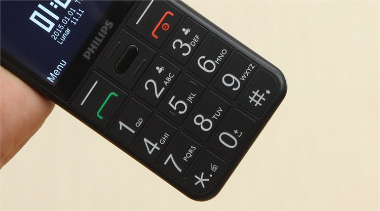 Điện thoại Philips E310 Màu Xám