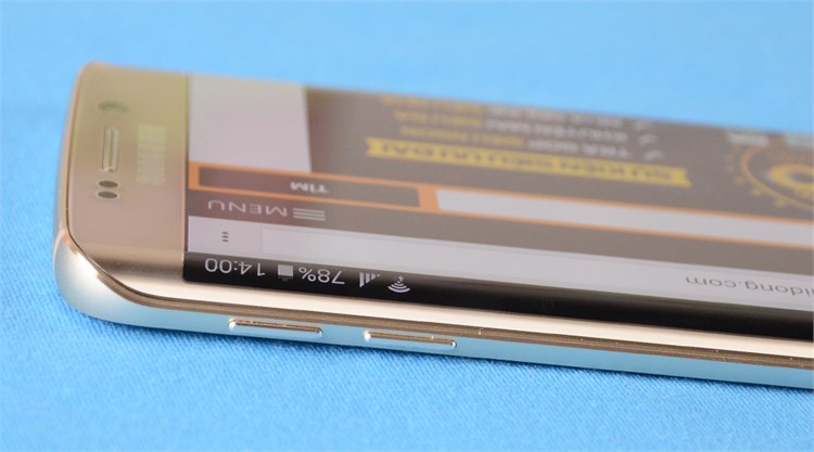 Điện thoại Samsung Galaxy S6 Edge 64GB Màu Vàng đồng