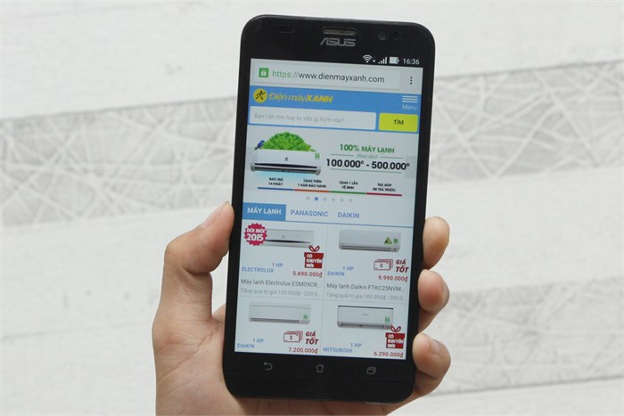 Điện thoại Asus Zenfone 2 1.8Ghz/2G/16G Màu Đỏ