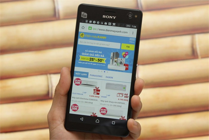 Điện thoại Sony Xperia C4 Dual Màu Đen