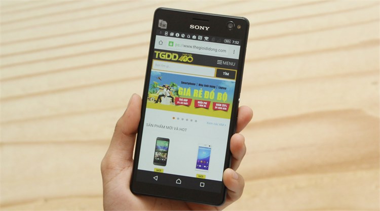 Điện thoại Sony Xperia C4 Dual Màu Đen
