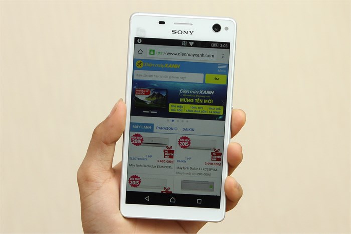 Điện thoại Sony Xperia C4 Dual Màu Trắng
