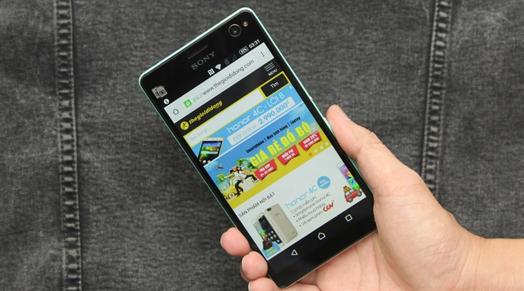 Điện thoại Sony Xperia C4 Dual Màu Xanh Lá Mạ