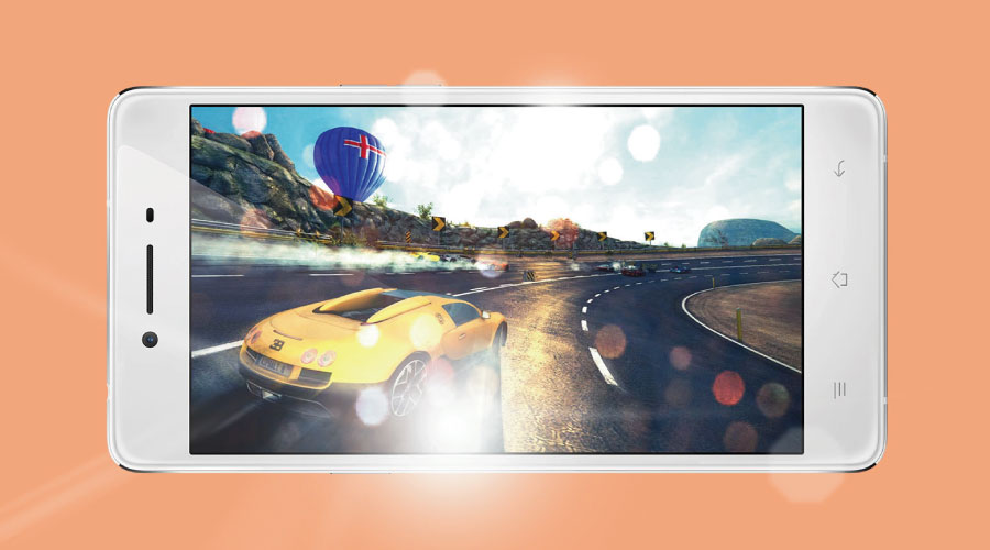 Vi xử lý Snapdragon 615 8 nhân, RAM 2 GB cho khả năng xử lý vượt trội các ứng dụng, game nặng, cấu hình đồ họa cao.