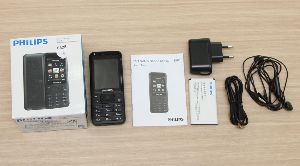 Bộ sản phẩm gồm: Hộp, Pin, Sạc, Tai nghe, Sách hướng dẫn