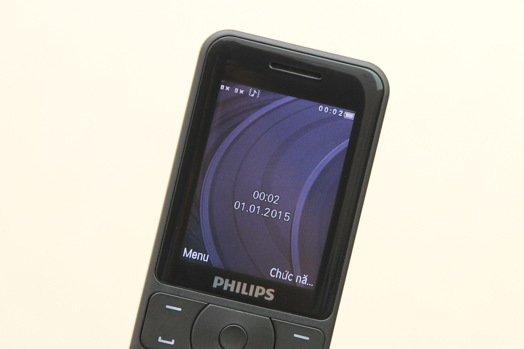 Điện thoại Philips E180 Màu Đen