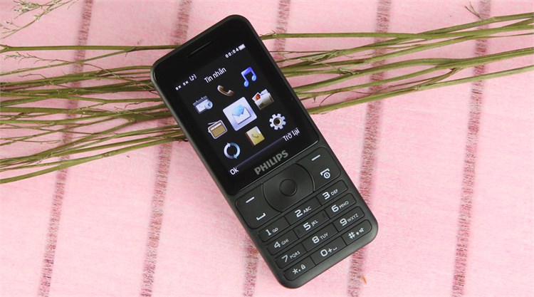 Điện thoại Philips E180 Màu Đen