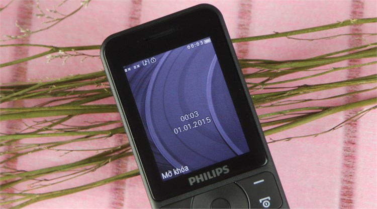 Điện thoại Philips E180 Màu Đen