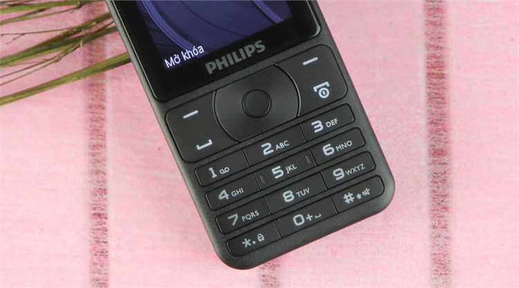 Điện thoại Philips E180 Màu Đen