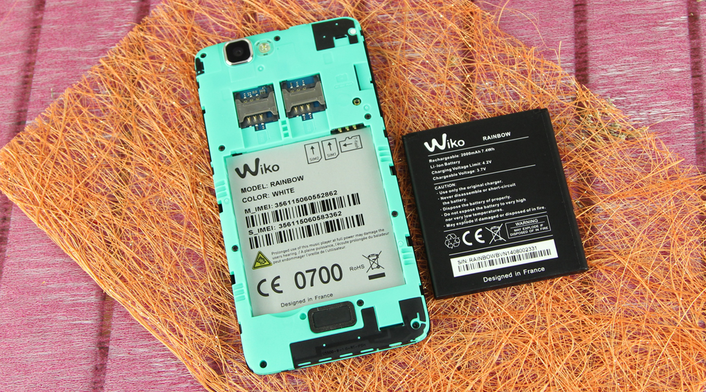 Điện thoại Wiko Rainbow