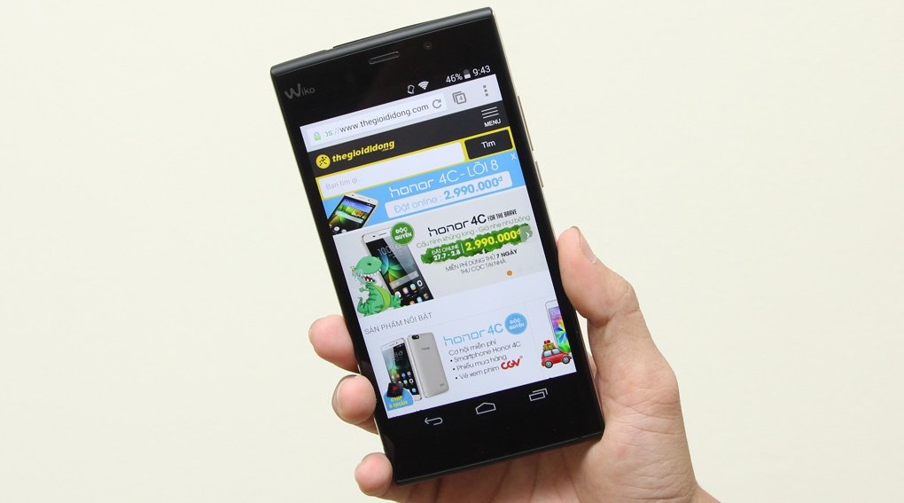 Điện thoại Wiko Ridge Fab 4G