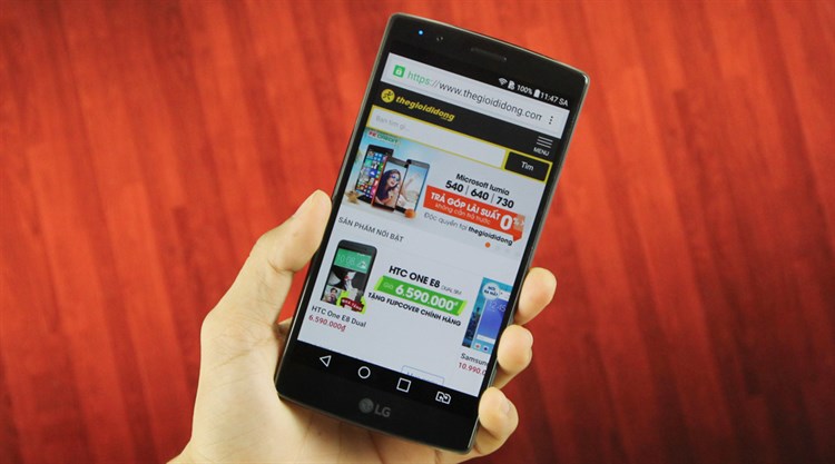 Điện thoại LG G4 Metallic/Ceramic Màu Vàng đồng