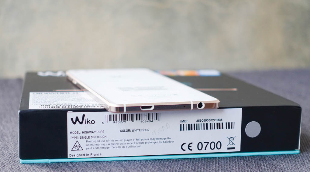 Điện thoại Wiko Highway Pure