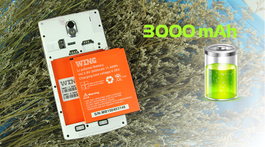 <p>Trang bị thỏi pin lớn 3000 mAh thoải m&aacute;i "t&aacute;m" hay giải tr&iacute; lướt web m&agrave; kh&ocirc;ng phải bận t&acirc;m lo hết pin.</p>