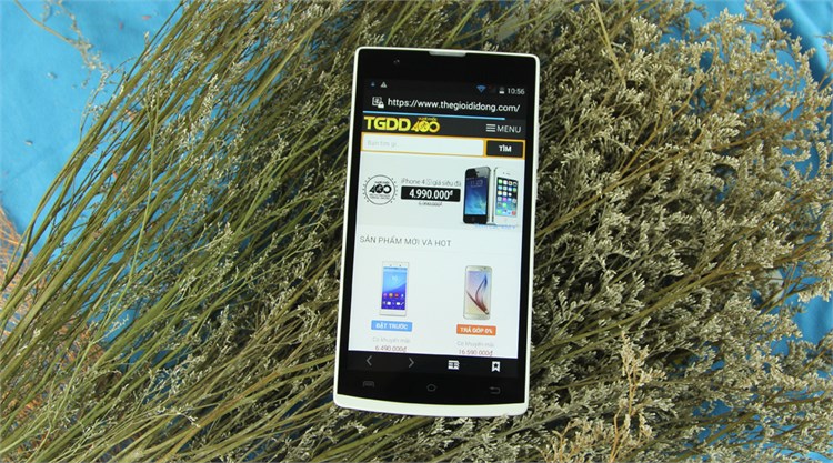 Điện thoại Wing Iris 55 Màu Trắng