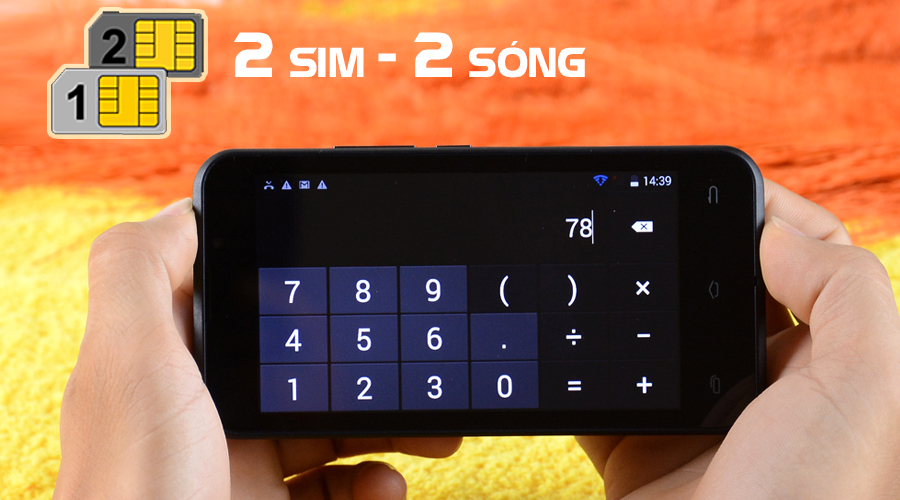 <p>Hỗ trợ 2 Sim 2 s&oacute;ng tiện lợi cho việc sử dụng linh hoạt nhiều mạng v&agrave; tiết kiệm chi ph&iacute;.</p>