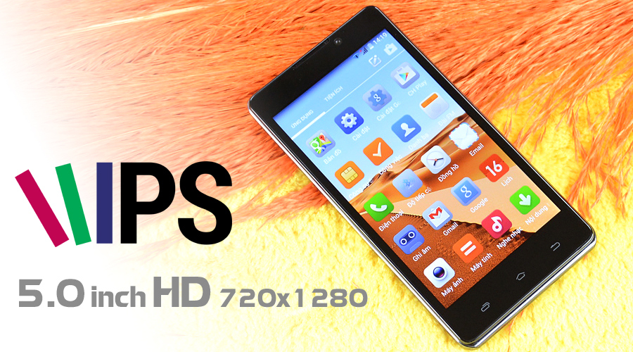 <p>M&agrave;n h&igrave;nh 5 inch độ ph&acirc;n giải chuẩn HD v&ocirc; c&ugrave;ng sắc n&eacute;t. Tấm l&oacute;t nền IPS hiển thị m&agrave;u sắc trung thực ở mọi g&oacute;c nh&igrave;n.</p>