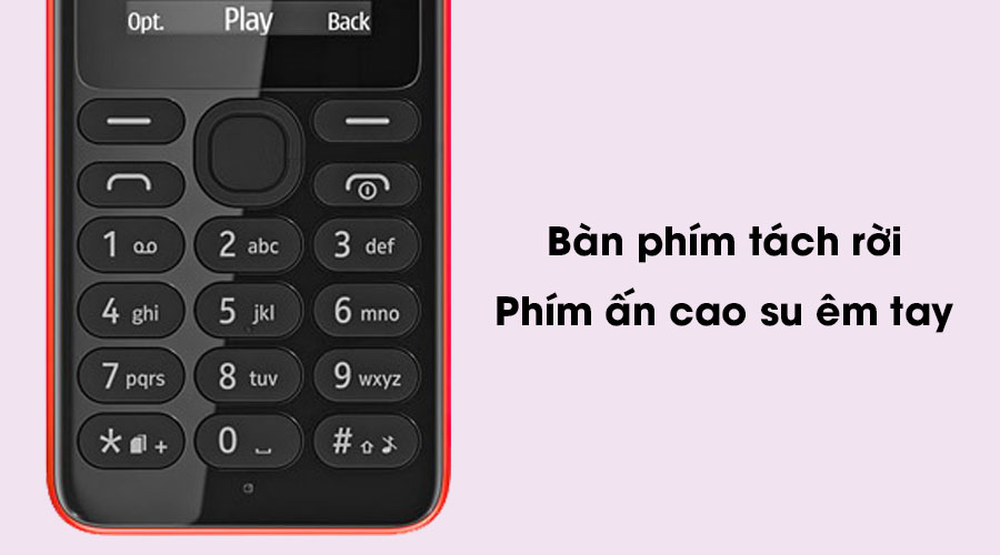 Điện thoại Nokia 108 (Không kèm thẻ nhớ)