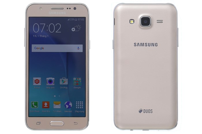 Điện thoại Samsung Galaxy J5 (2015) Màu Vàng đồng