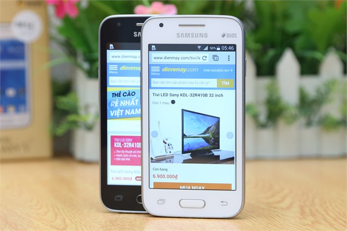 Điện thoại Samsung Galaxy V plus Màu Đen