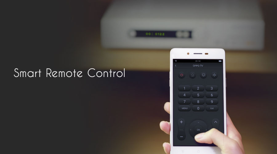 Smart Remote Control giúp máy có khả năng điều khiển các thiết bị điện tử trong nhà thật dễ dàng.