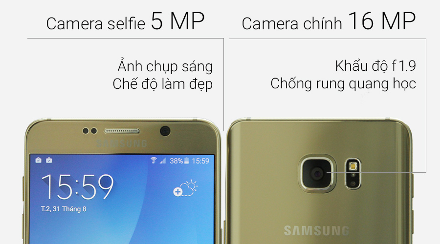 Điện thoại Samsung Galaxy Note 5