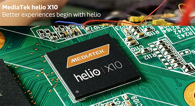 Vi xử lý mới Helio X10 sẽ giúp máy chạy một cách mượt mà, công nghệ 64 bit đem đến tốc độ xử lý đa nhiệm tốt Vi xử lý mới Helio X10 sẽ giúp máy chạy một cách mượt mà, công nghệ 64 bit đem đến tốc độ xử lý đa nhiệm tốt