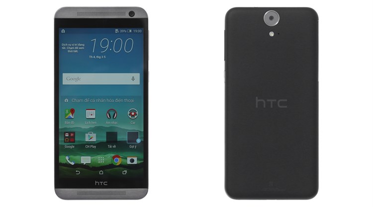 Điện thoại HTC One E9 Dual Màu Đen - Xám