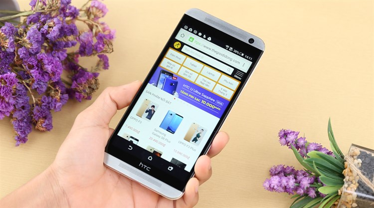 Điện thoại HTC One E9 Dual Màu Trắng