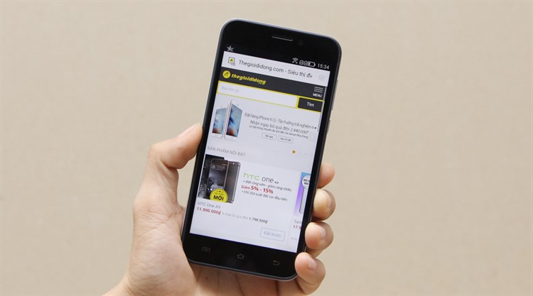 Điện thoại Mobiistar Zena Màu Đen